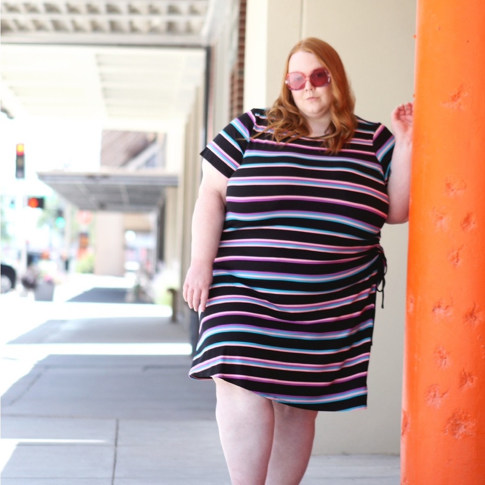 Striped Multicolor Dress
